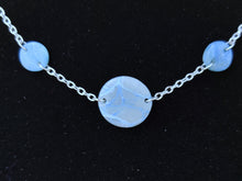 Load image into Gallery viewer, Duchess Faux Stone Aquamarine Necklace
