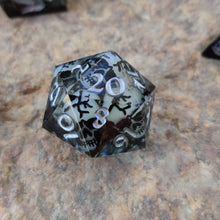 Load image into Gallery viewer, The Necromancer's Return Chunky 7 Dice Set
