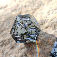 Load image into Gallery viewer, The Necromancer's Return Chunky 7 Dice Set
