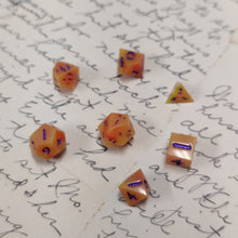 Load image into Gallery viewer, Radioactive Mango Micro Glow Dice
