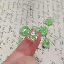 Load image into Gallery viewer, Lime Smoke Micro Dice
