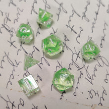 Load image into Gallery viewer, Lime Smoke Micro Dice
