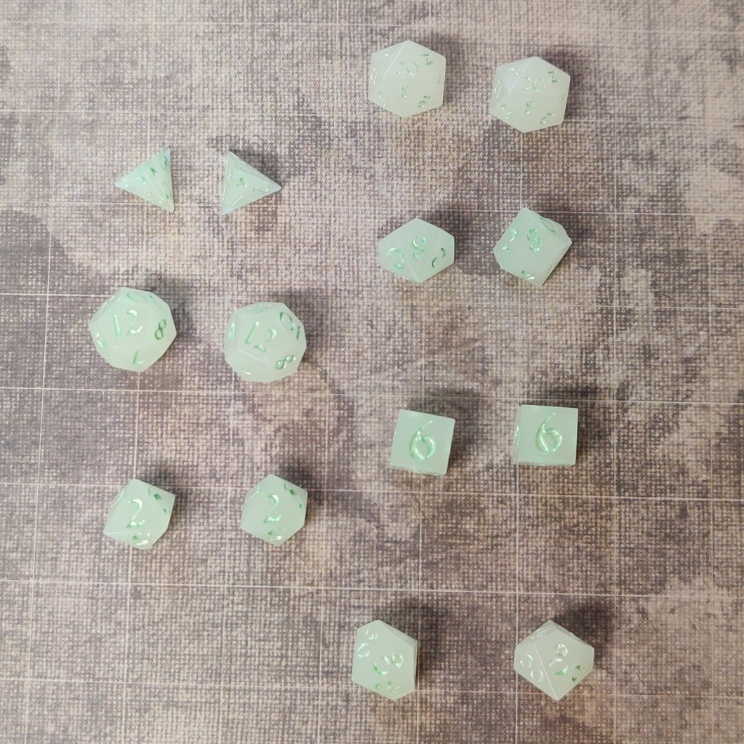 Custom Dice Studs - Full 7 Sets